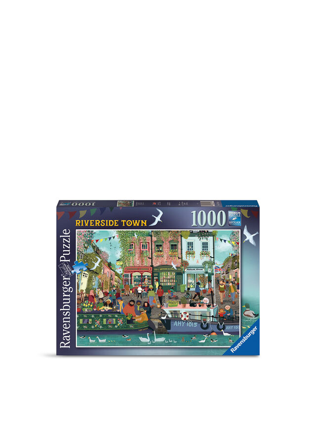 Ravensburger Riverside Town 1000 piece Jigsaw Puzzle