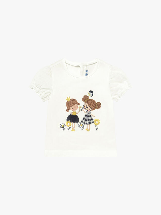 Embroidered Girls T-Shirt