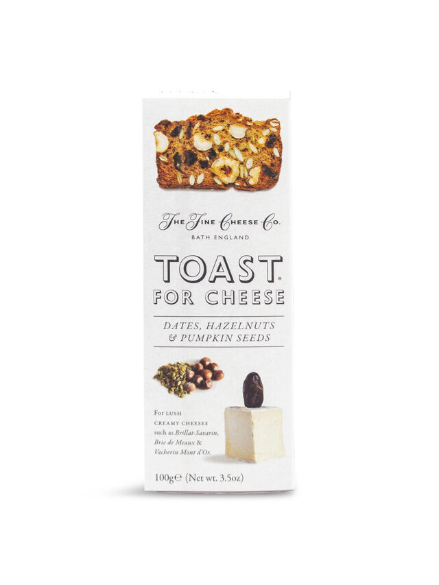 Date Hazelnut and Pumpkin Toast for Cheese 100g