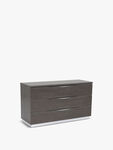 Lutyen 3 Drawer Chest, Grey and Taupe