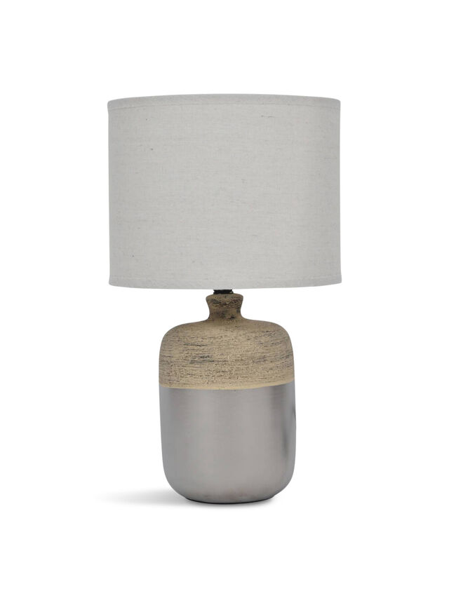 Riviera Two Tone Table Lamp with Shade - E14 40W
