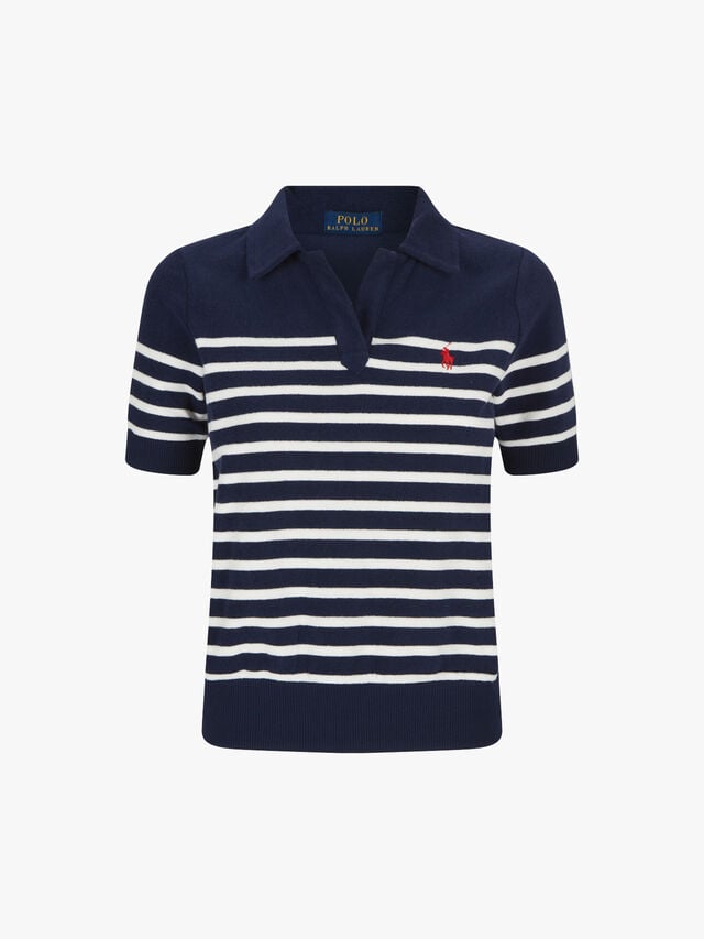 Terry Towelling Polo Shirt