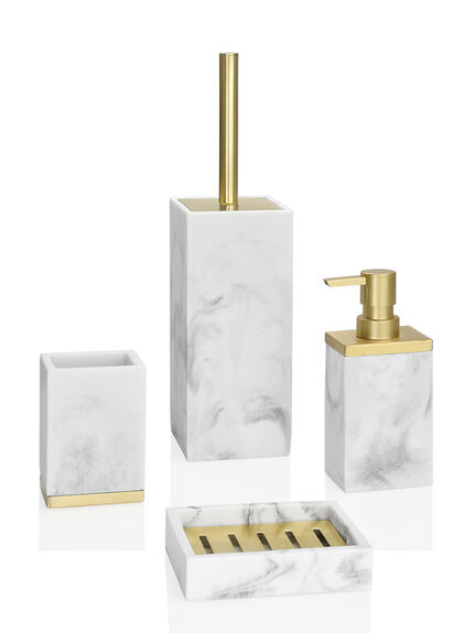 Marble Brass Soap Dispenser