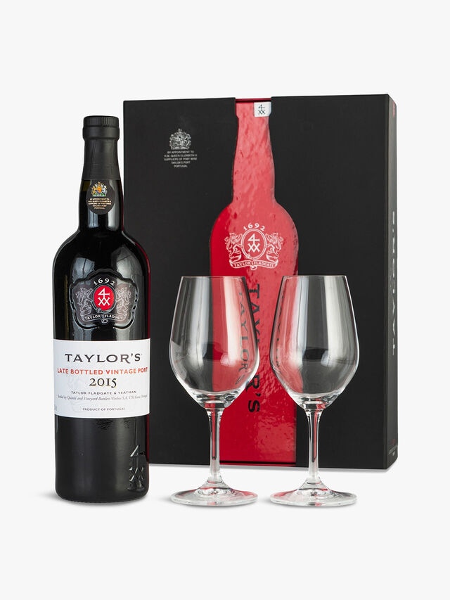 Taylor's LBV Gift Box with Glasses