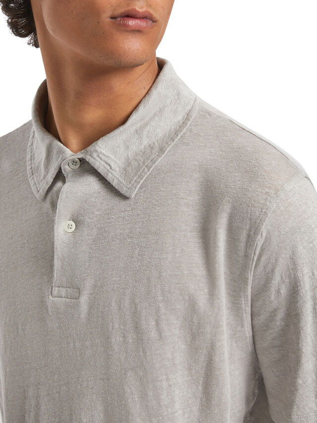 Linen Polo Short Sleeve