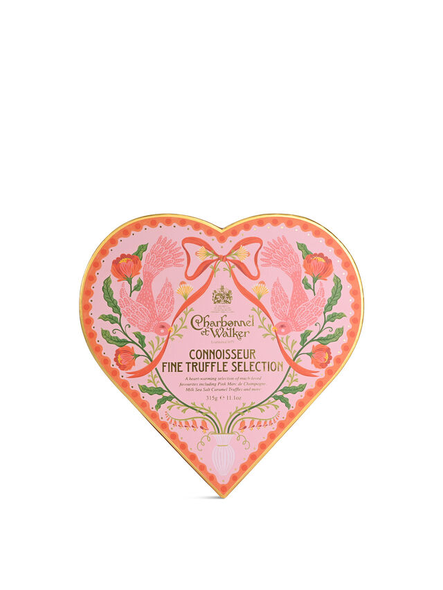 Connoisseur Truffle Selection Heart Box 315g