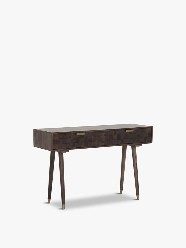 Kora Console Table, Sheesham Wood