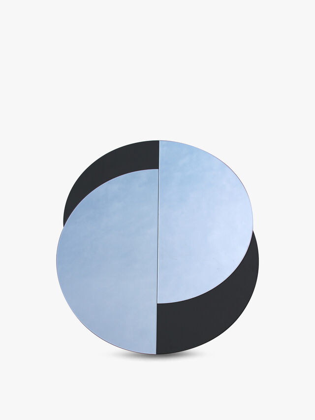 Eclipse Round Wall Mirror 110x88cm