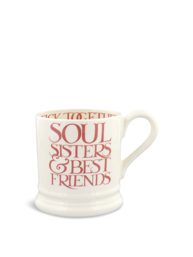 Pink Toast Soul Sisters 1/2 Pint Mug