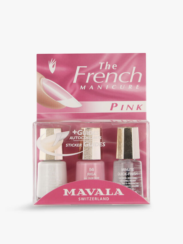 French Manicure Pink