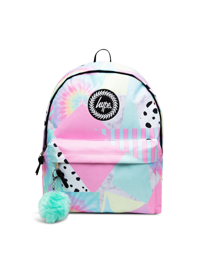 Pastel Collage Backpack