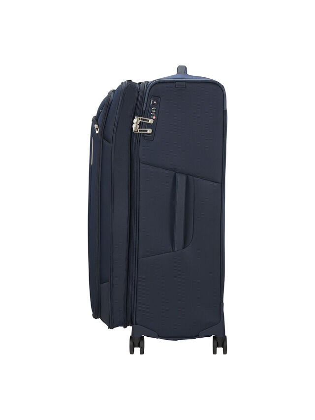 RESPARK SPINNER 4 wheel 79cm expandable navy suitcase