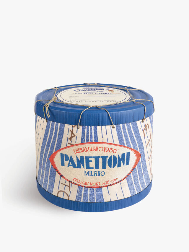 Traditional Panettone Cake Hat Box