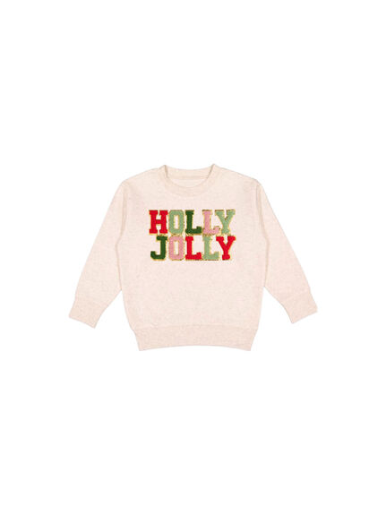 Holly Jolly Patch Toddler Crewneck