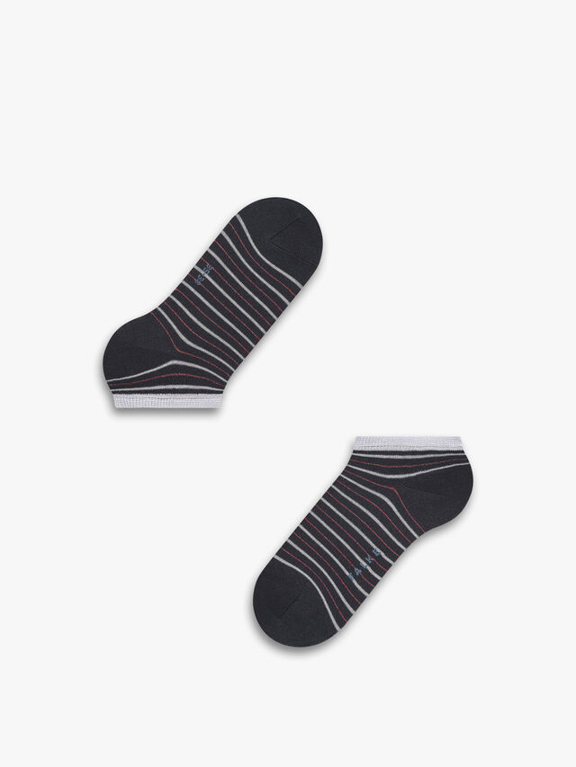 Stripe Shimmer Sneaker Socks