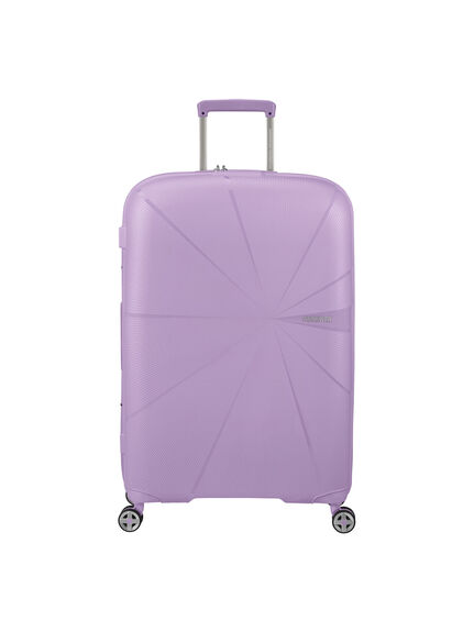 American Tourister Starvibe Spinner Expandable 77cm Suitcase, Lavender