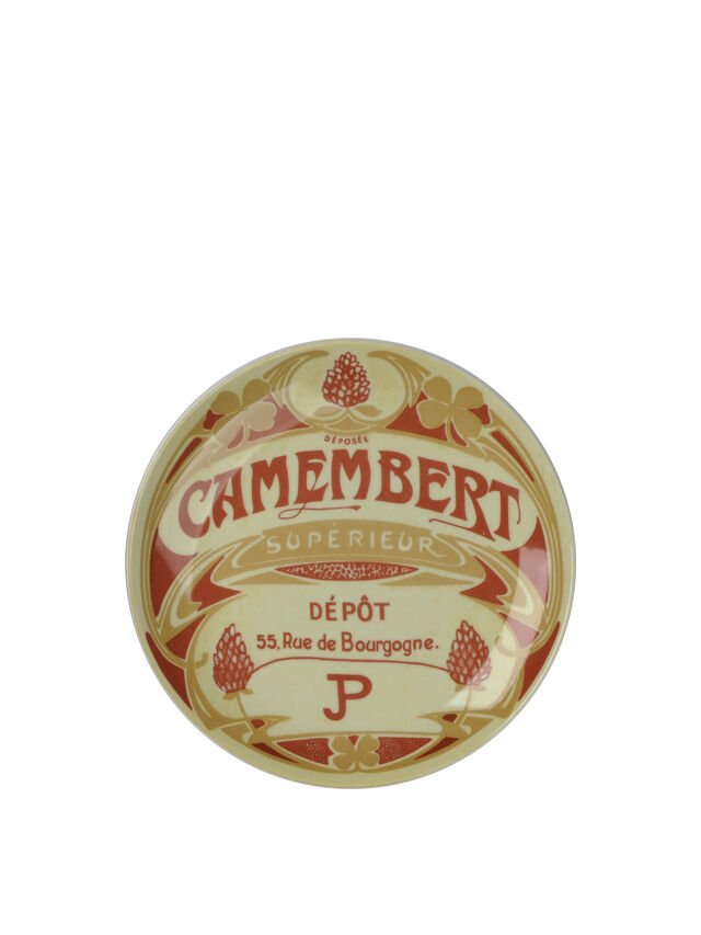 Classic Camembert Canape Plates Set of 4