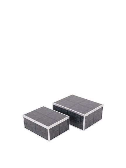 Squares Pattern Set Of 2 Boxes