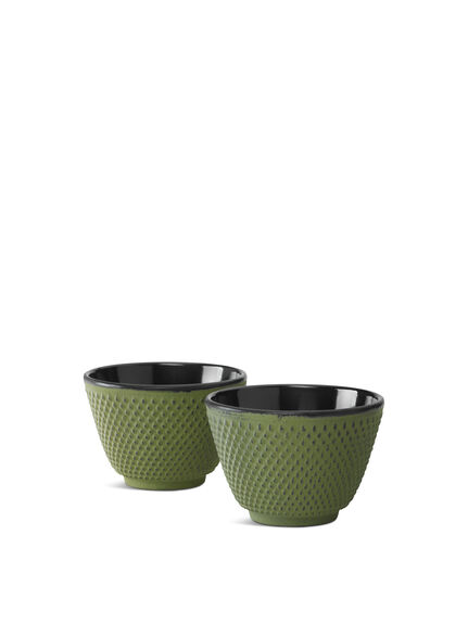 Xilin Design Cast Iron Tea Cups Set of 2