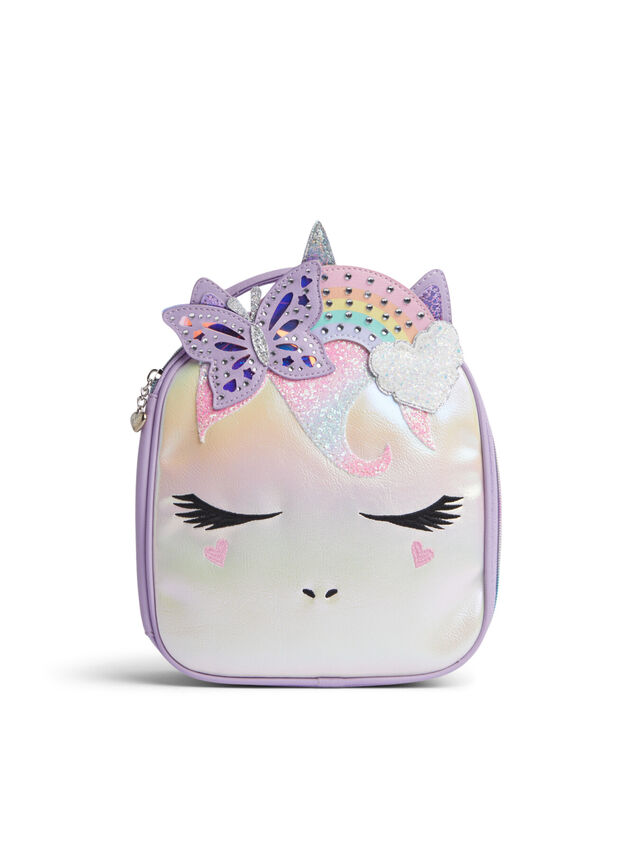 Gwen Butterfly Rainbow Crown Lunch Bag