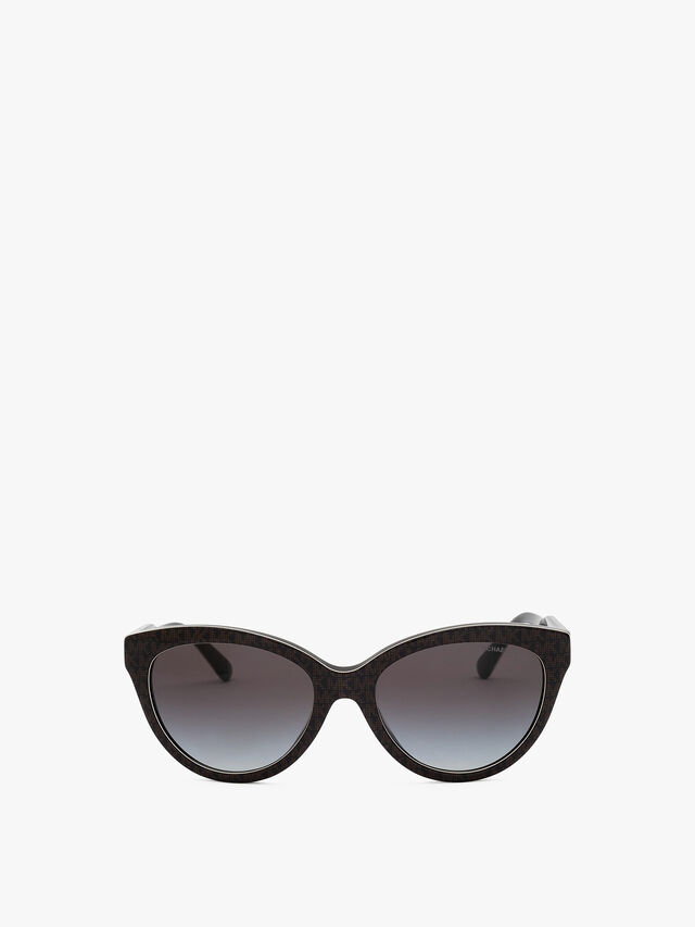 MK Signature Logo Cat Eye Acetate Sunglasses