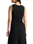 GIULLIA Jersey Dress With Ruched Circle
