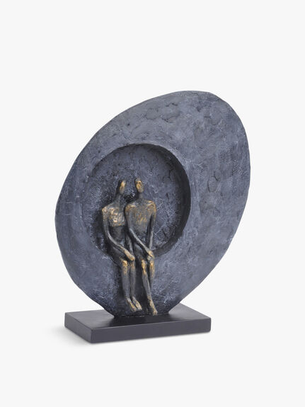 Abstract Couple Sculpture