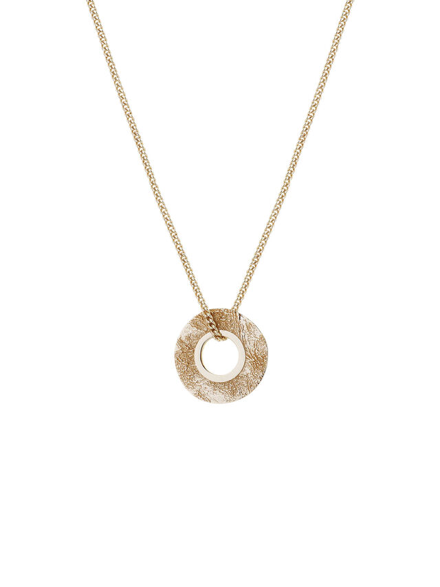 Mineral Necklace Gold