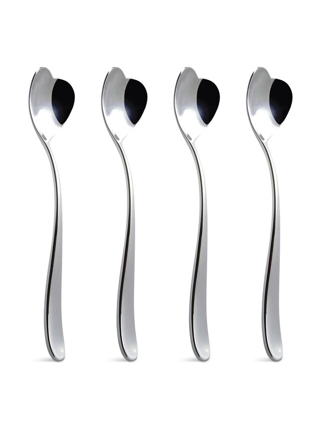 Big Love Set of 4 Ice Cream Spoons
