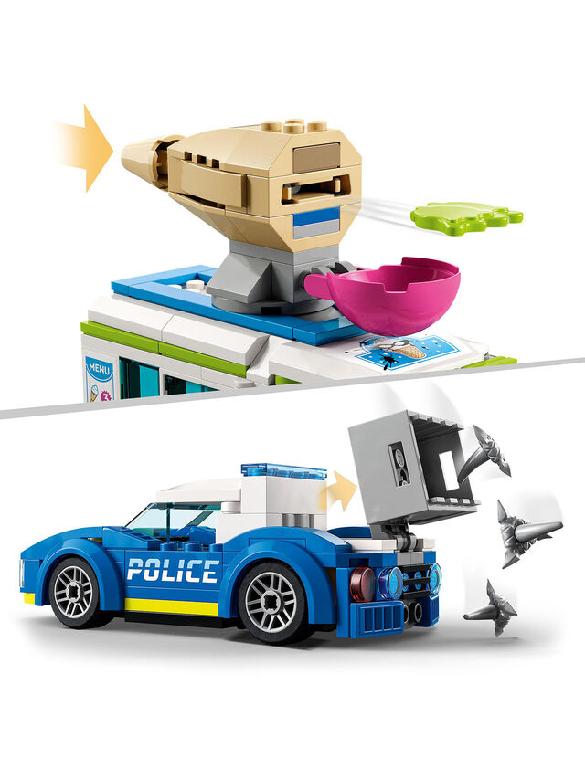 City Ice Cream Truck Police Chase Set 60314