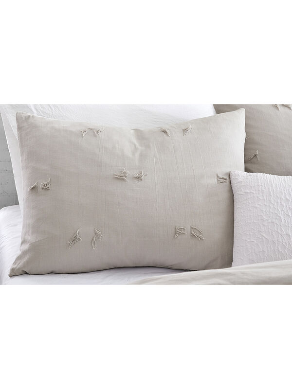 Textured-Fringe-Single-Pillowcase-DKNY