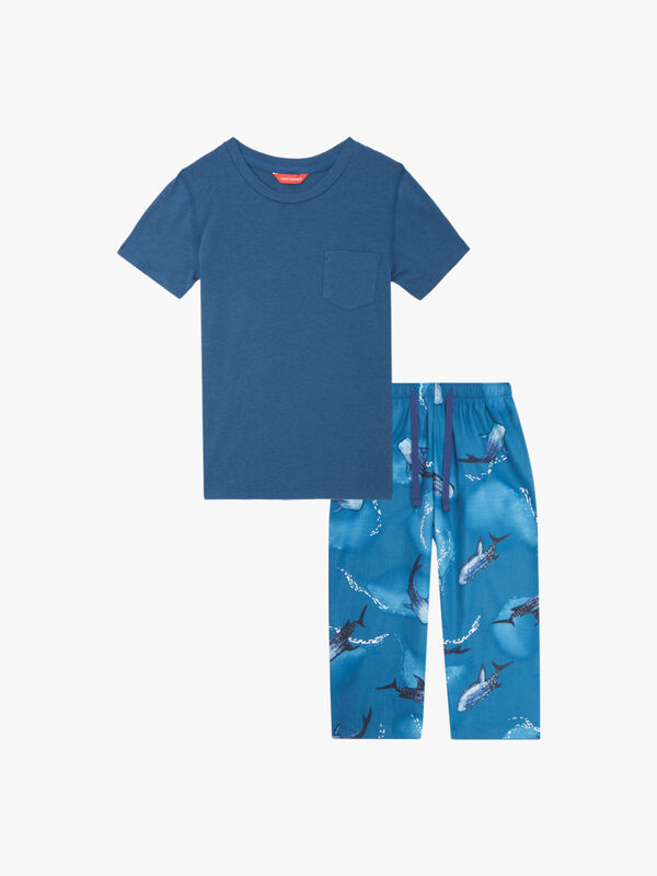 George Whale Print Pyjama Set
