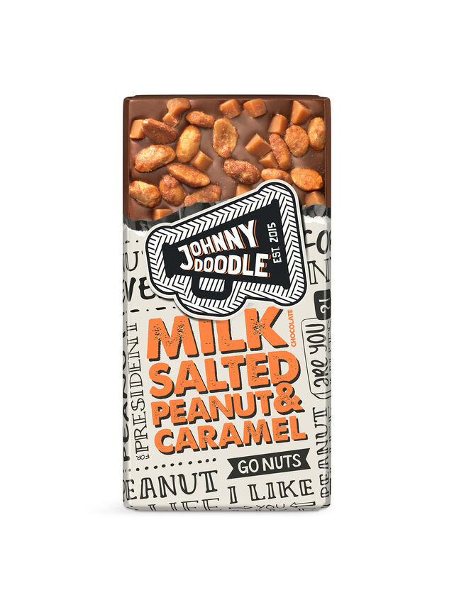 Johnny Doodle Milk Salted Peanut Caramel 150g