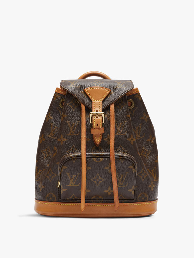 Louis Vuitton Vintage Monogram Montsouris PM - Brown Backpacks, Bags -  LOU733669