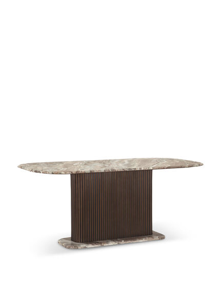 Gion-Brown-Marble-180-Cm-Dining-Table-With-Wave-Metal-Base,-Seats-4-6-cov3dintbulk