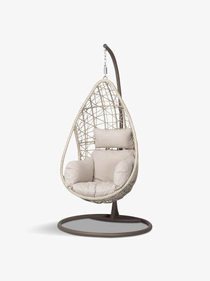 Tetbury Single Hanging Cocoon with Cushions