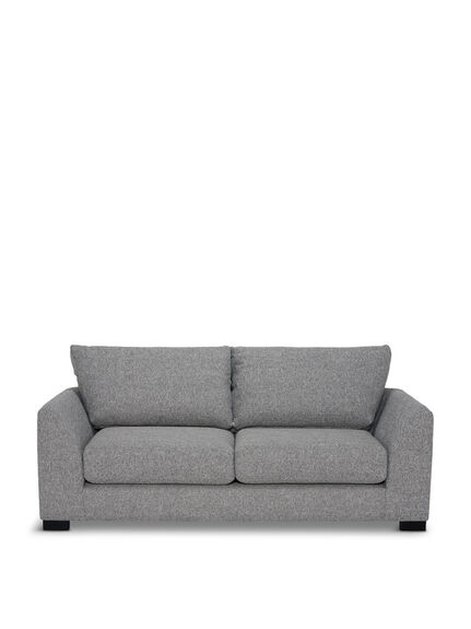 Melby Grey Fabric 3 Seater Sofa