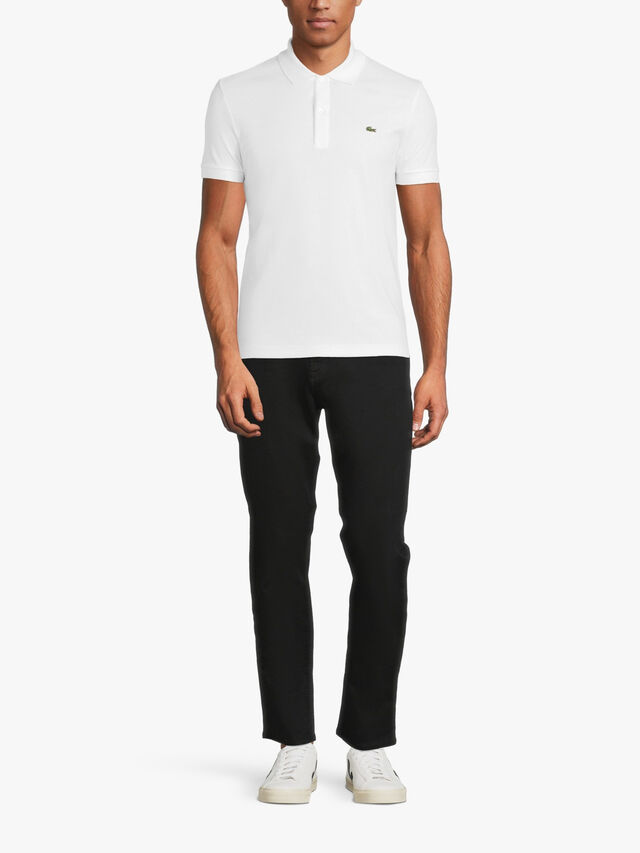 Short Sleeve Plain Jersey Polo Shirt