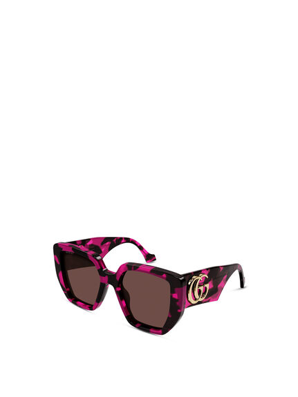 GG0956S Oversized Cat Eye Tortoise Acetate Sunglasses