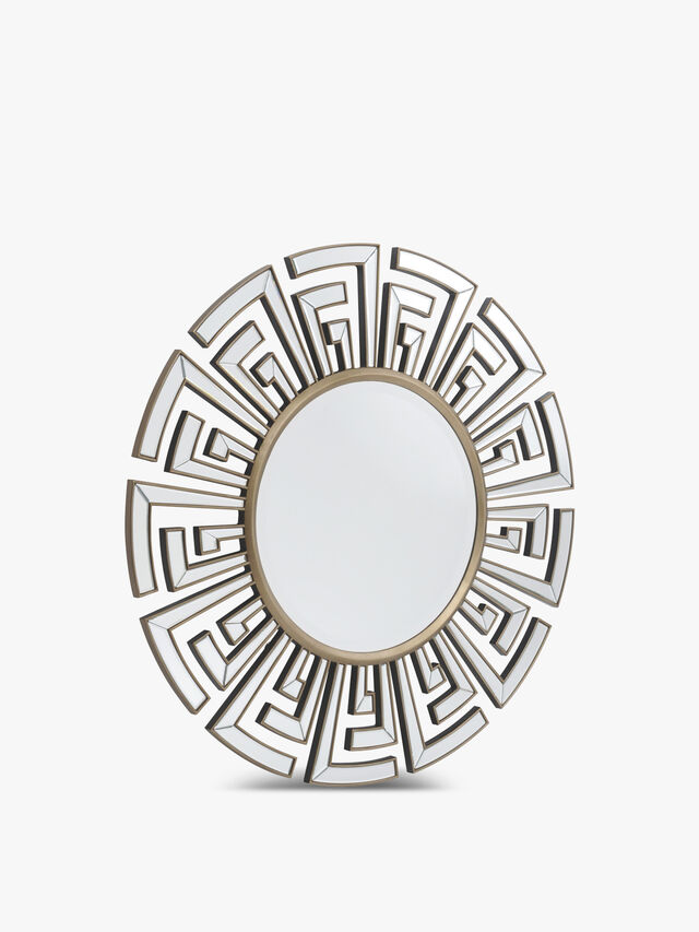 Claridge Deco Round Mirror