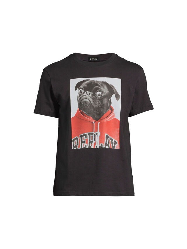 Pug With Hoodie T-Shirt