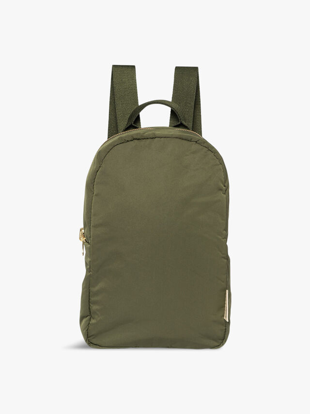 Green Puffy Backpack