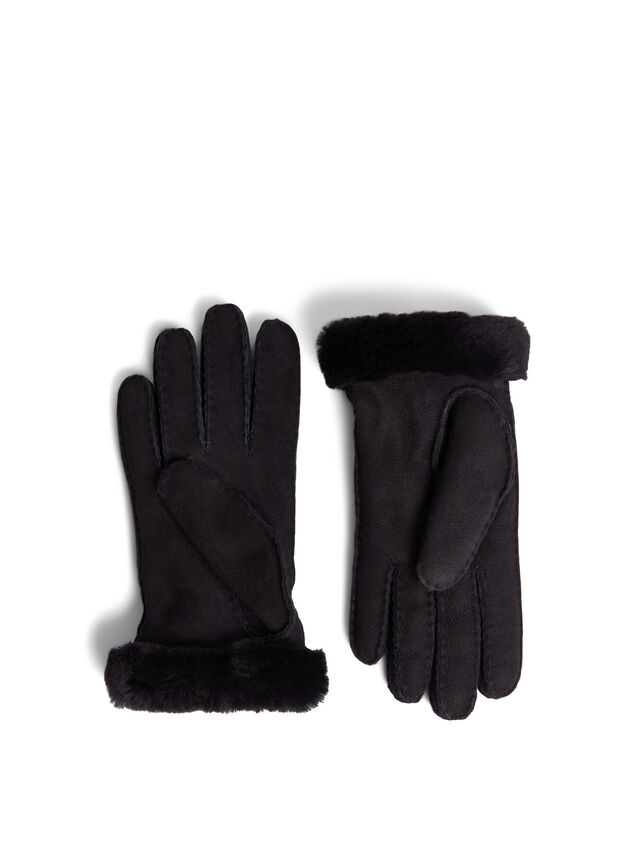 Sheepskin Embroidered Gloves BX