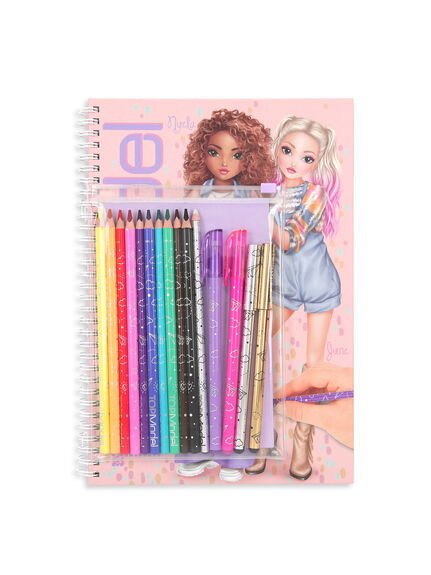 Colouring Book With Pen Set