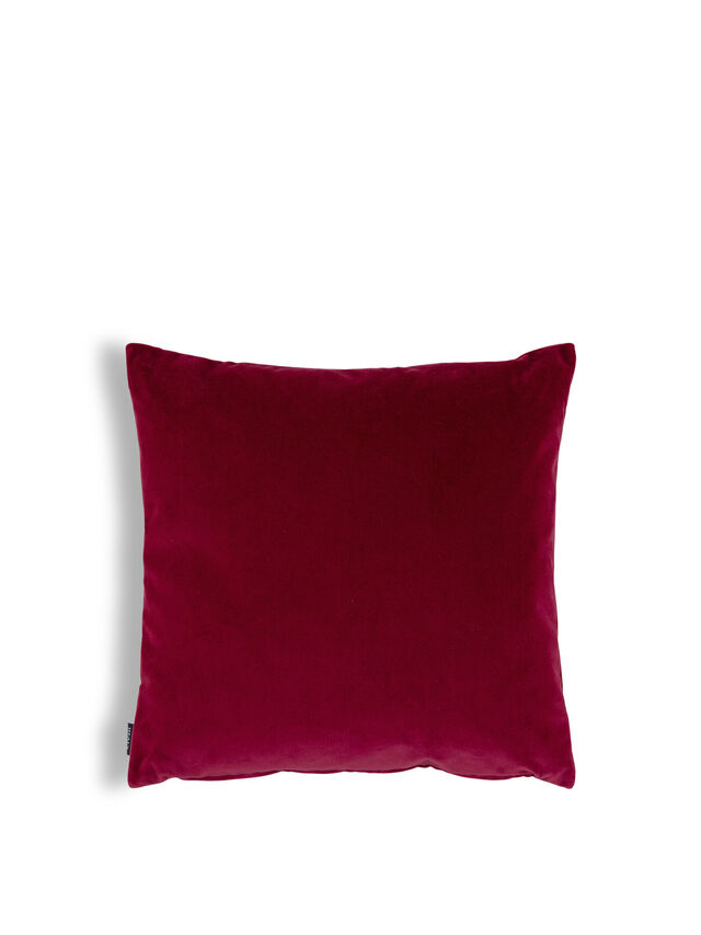 Velvet Cushion Claret 55 x 55cm