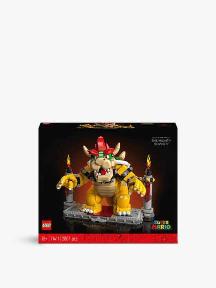 Super Mario The Mighty Bowser Figure Set 71411