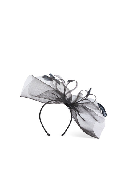 East to West Crin Rolled Bow Fascinator