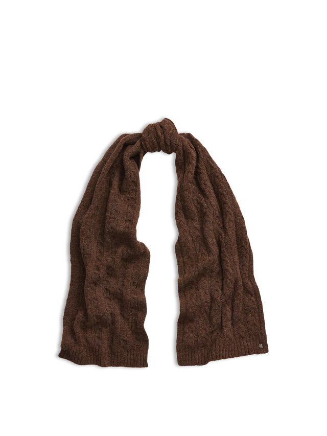 Cable Oblong Scarf