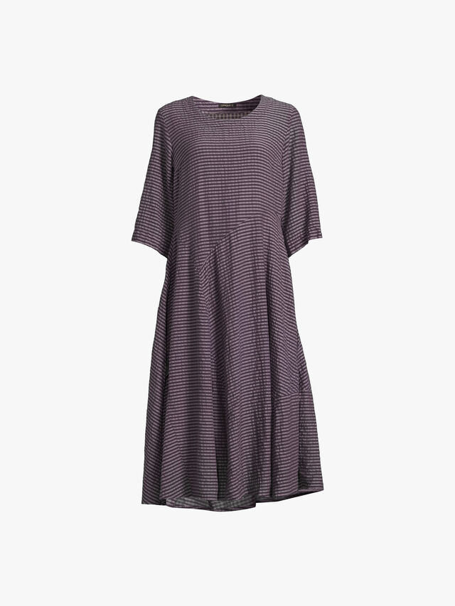 Silk Relaxed Panelled Midi Dress