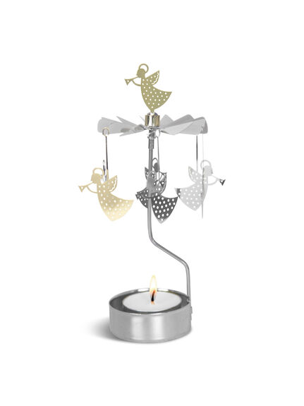 Pluto Trumpet Angel Candle Holder